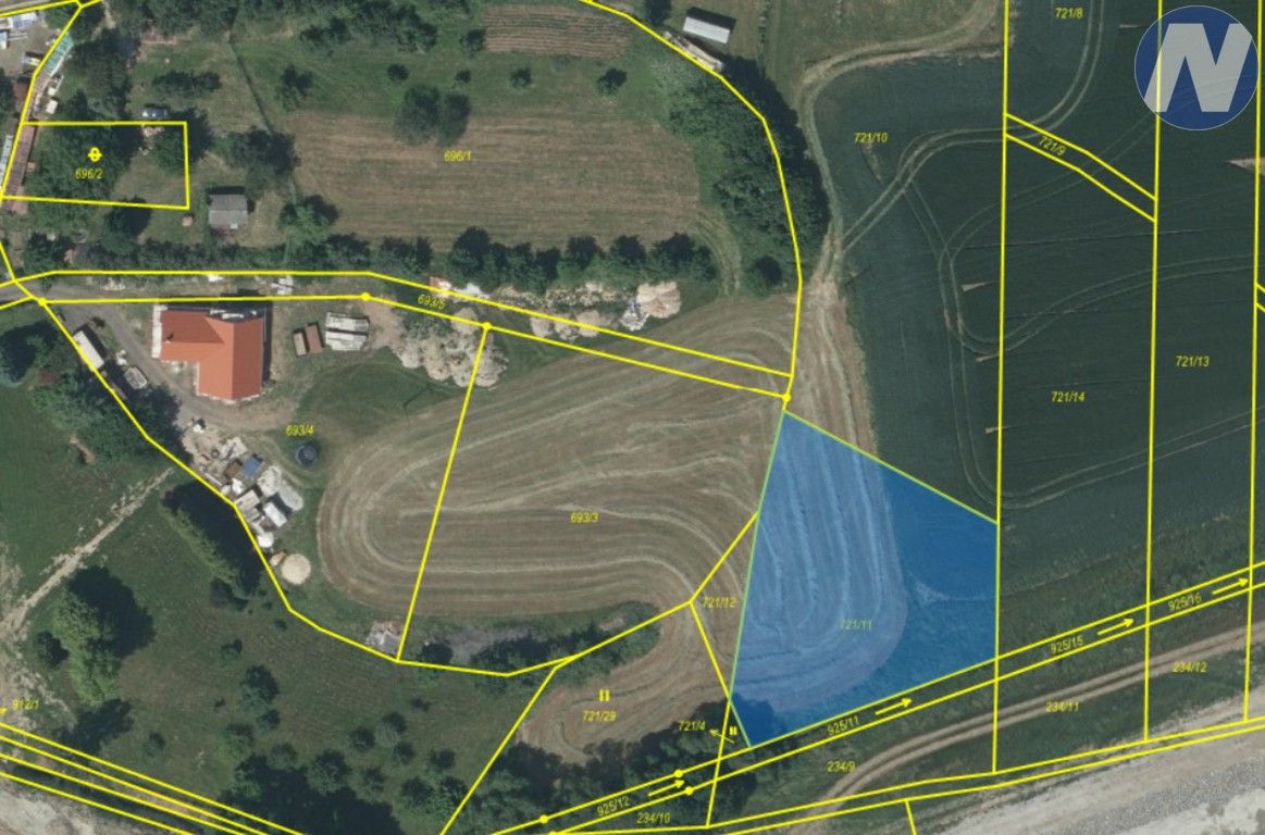 Ostatní, Chlumany, 2 447 m² - 1