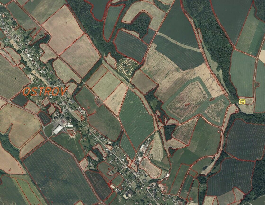Zemědělský pozemek · 1 500 m² · Ostrov - 3