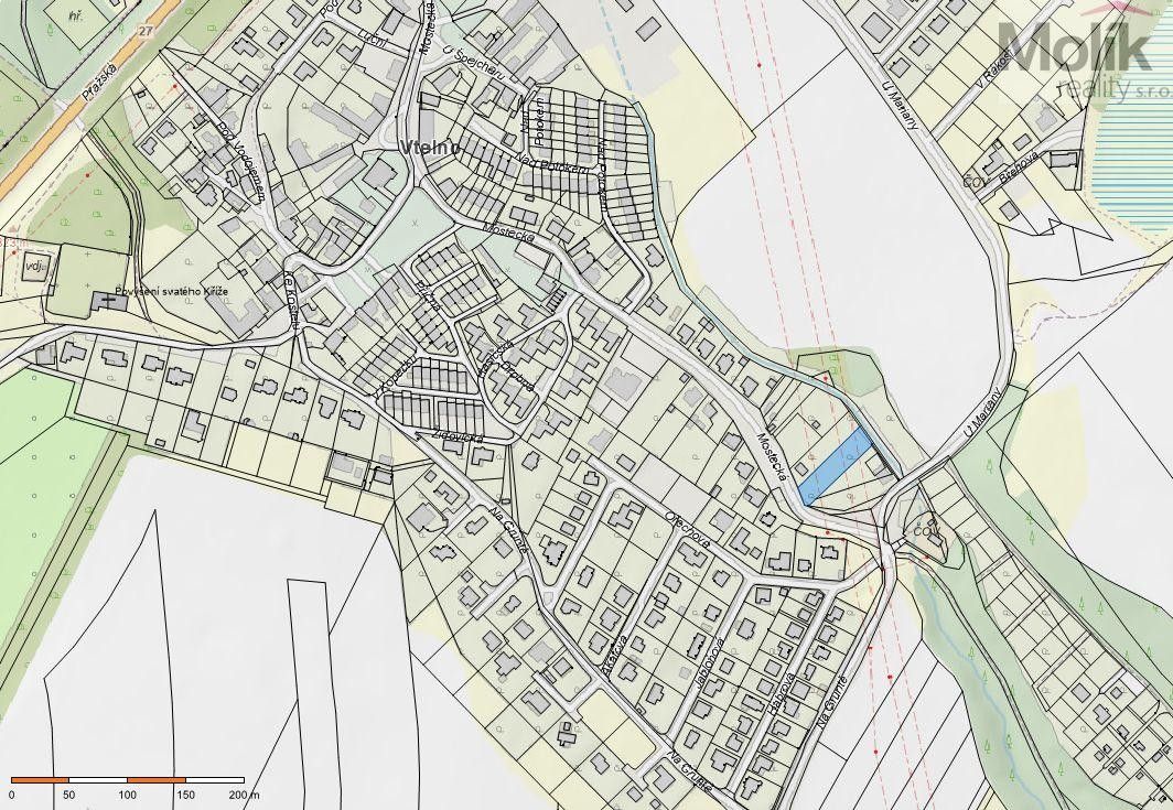 Prodej pozemek pro bydlení - Mostecká, Most, 1 402 m² - 5