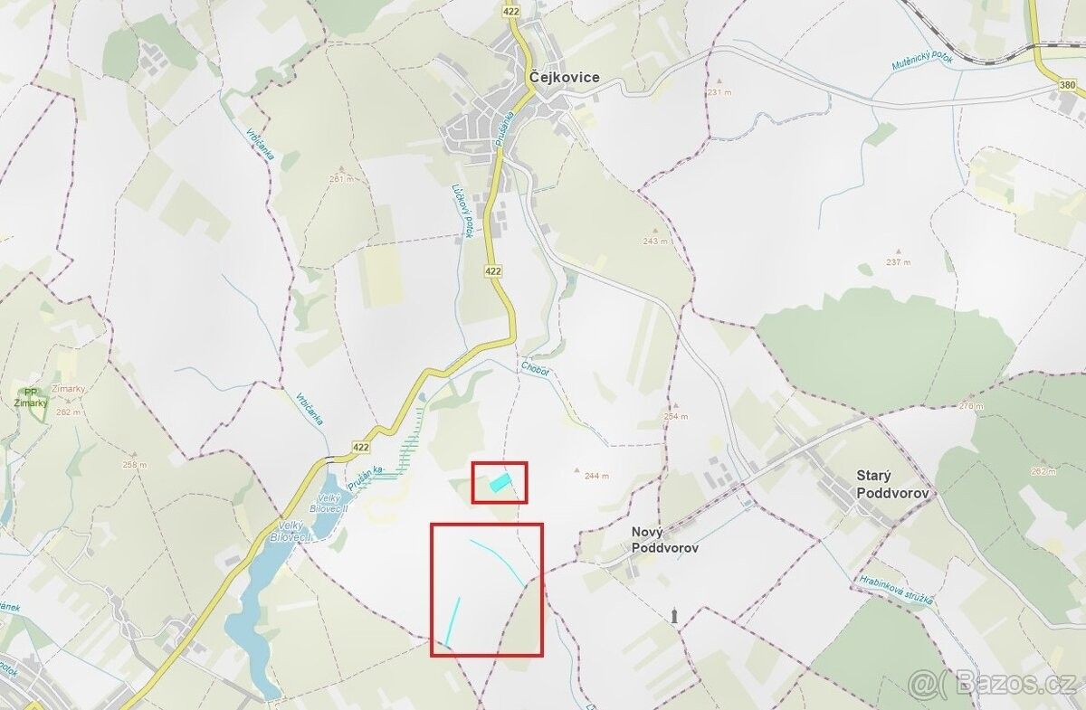 Prodej pozemek pro bydlení - Čejkovice, 696 15