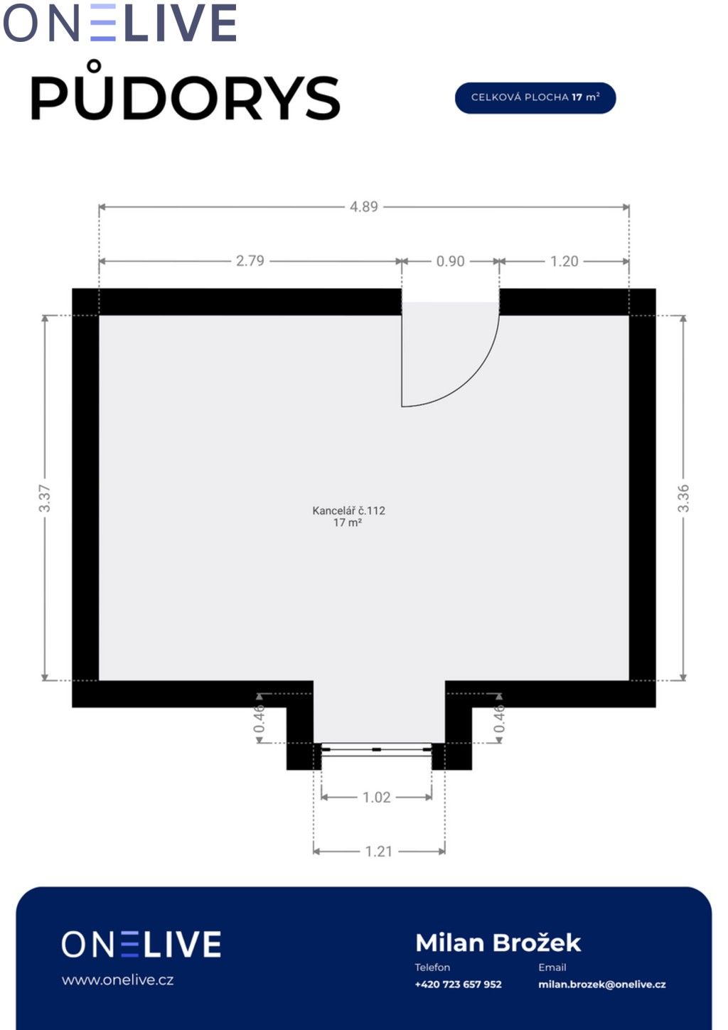 Kancelář · 17 m² · Tylova, Plzeň Jižní Předměstí - 3