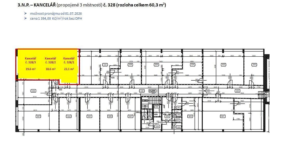 Kanceláře, Zlín, Zlínský kraj, 60 m² - 2