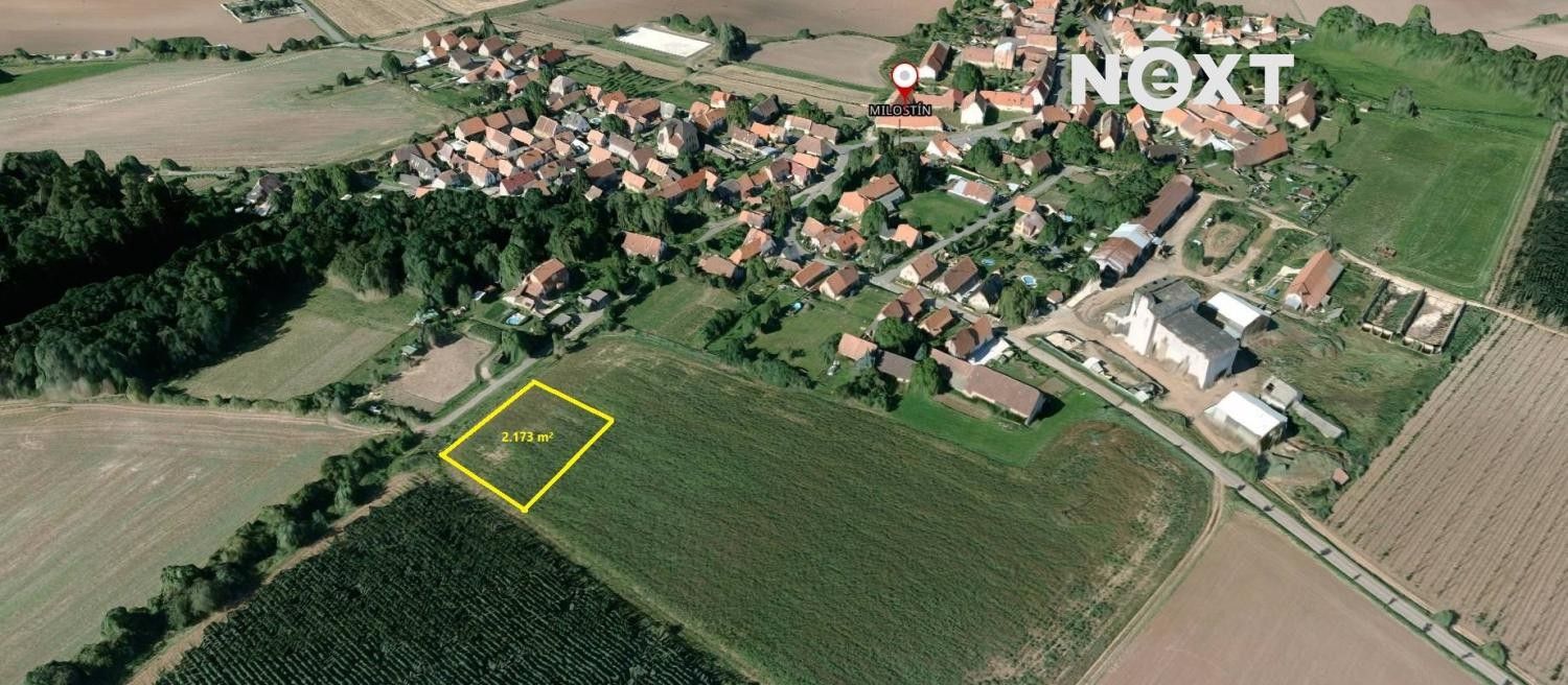 Pozemky pro bydlení, Milostín