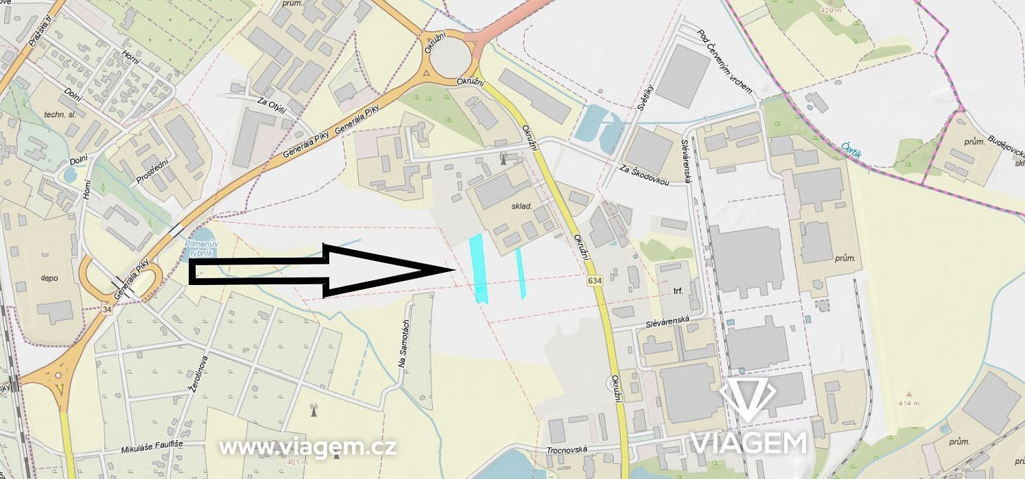 Zemědělské pozemky, České Budějovice, Jihočeský kraj - 2