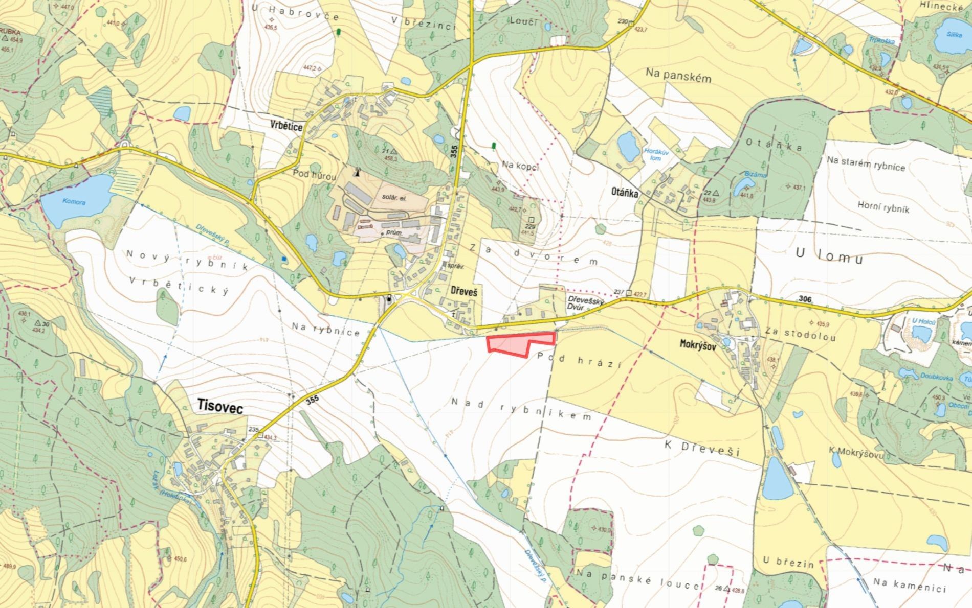 Zemědělské pozemky, Tisovec - 2