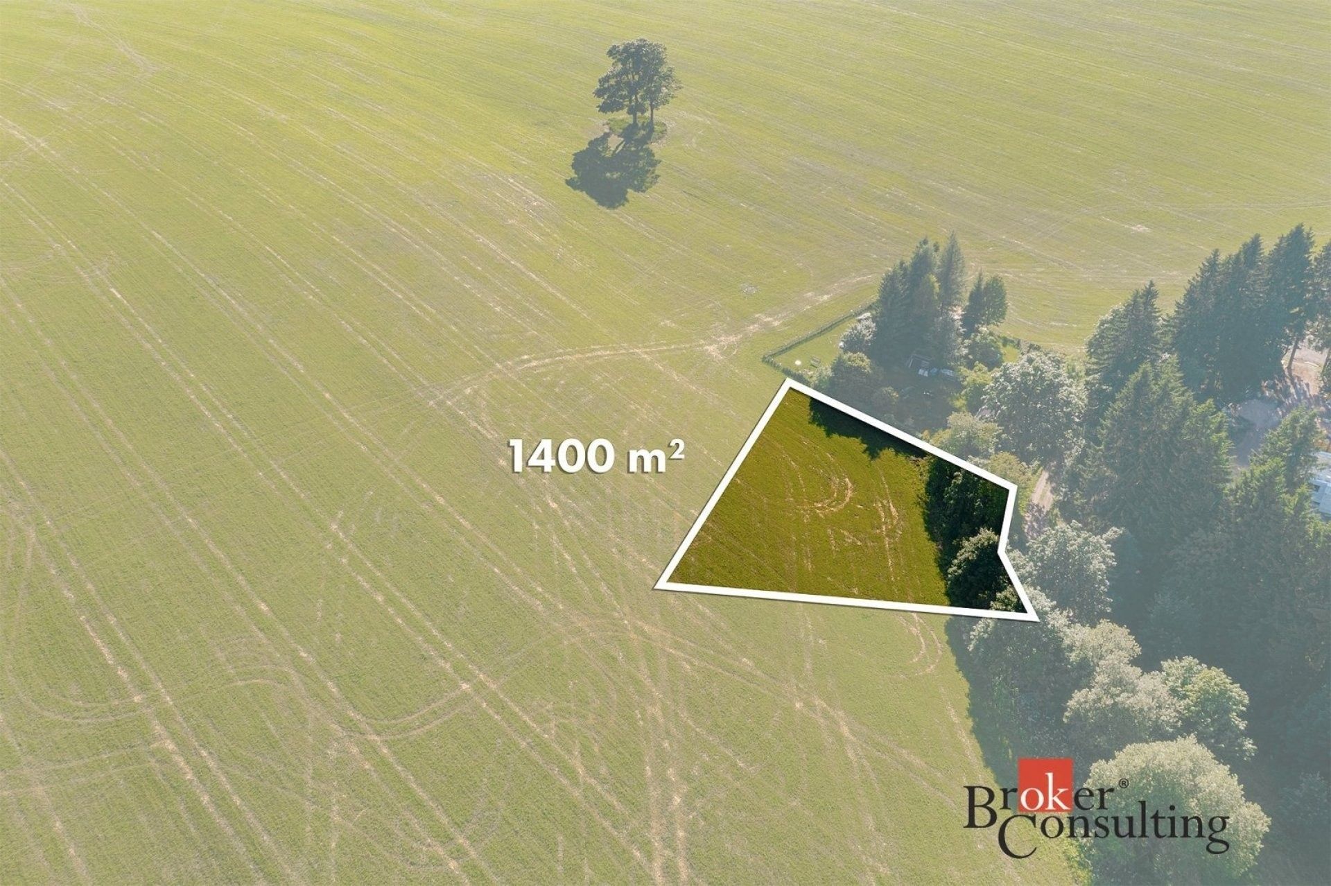 Pozemek pro bydlení, 1 400 m²