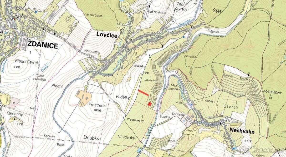 Prodej pozemek pro bydlení - Lovčice u Kyjova, 696 39