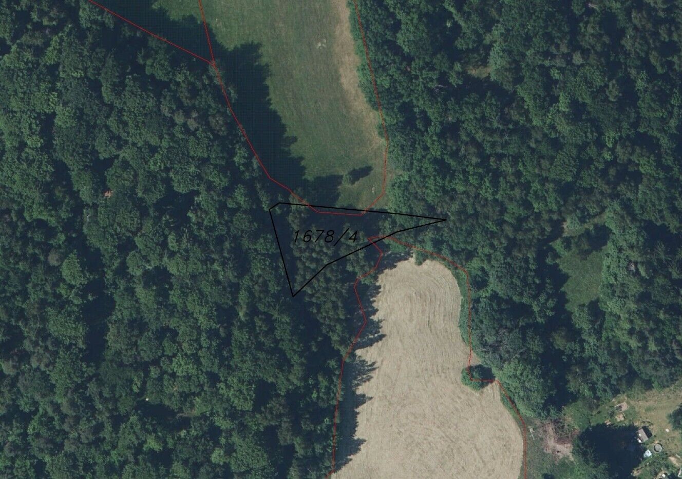 Zemědělské pozemky, Mníšek, 1 263 m² - 1