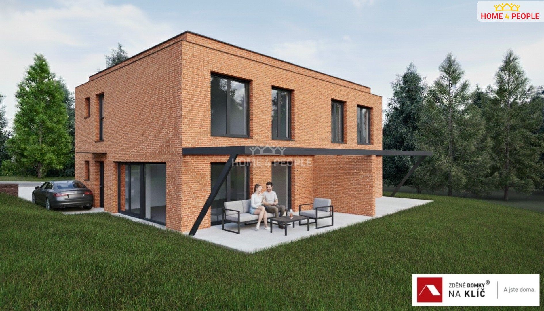 Prodej rodinný dům - Nivy II, Zlín, 118 m²