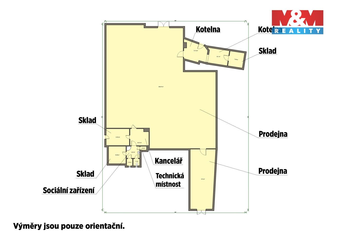 Obchodní prostory · 845 m² · Mlýnská, Žlutice - 4