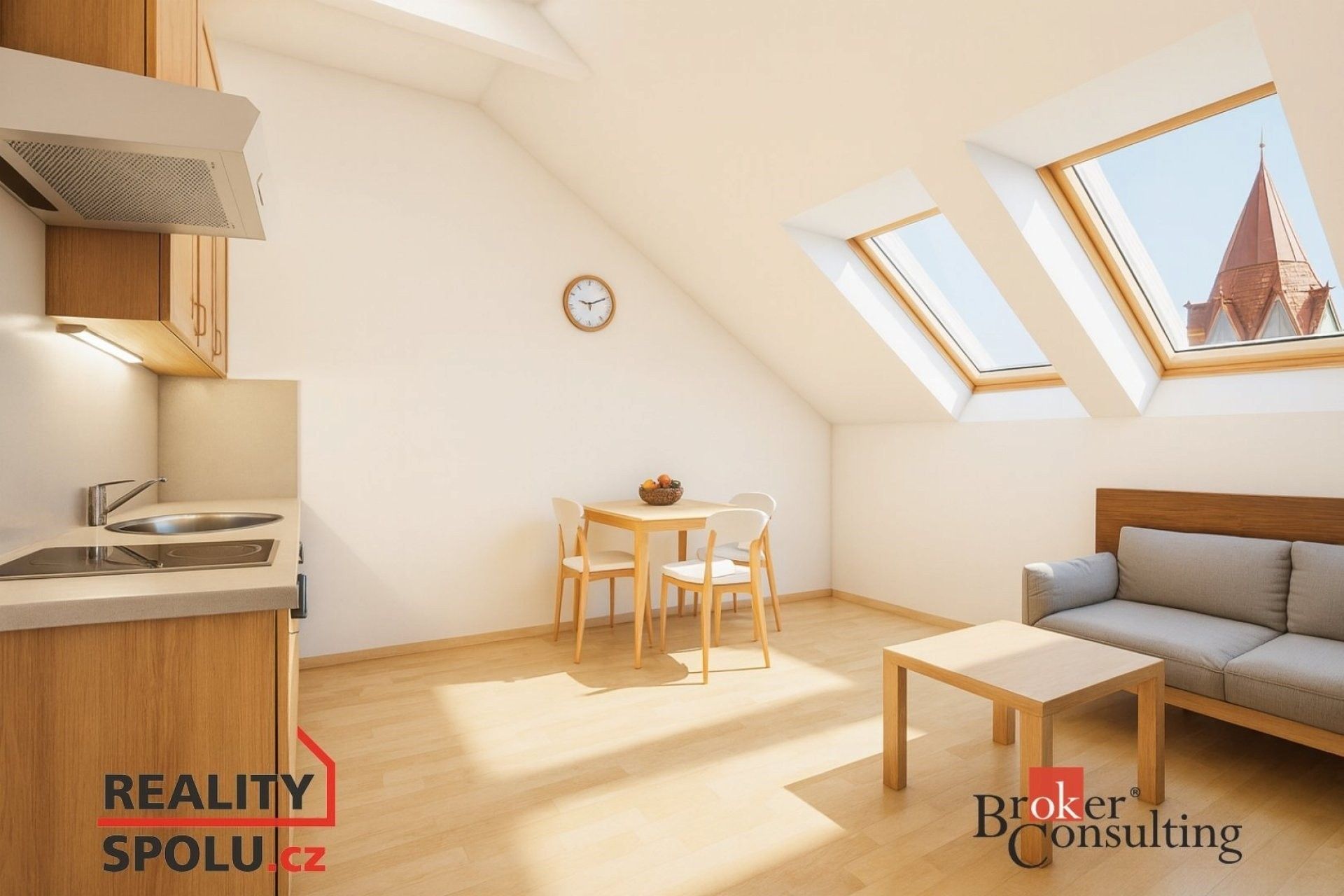 1+kk, Körnerova, Brno, 22 m²