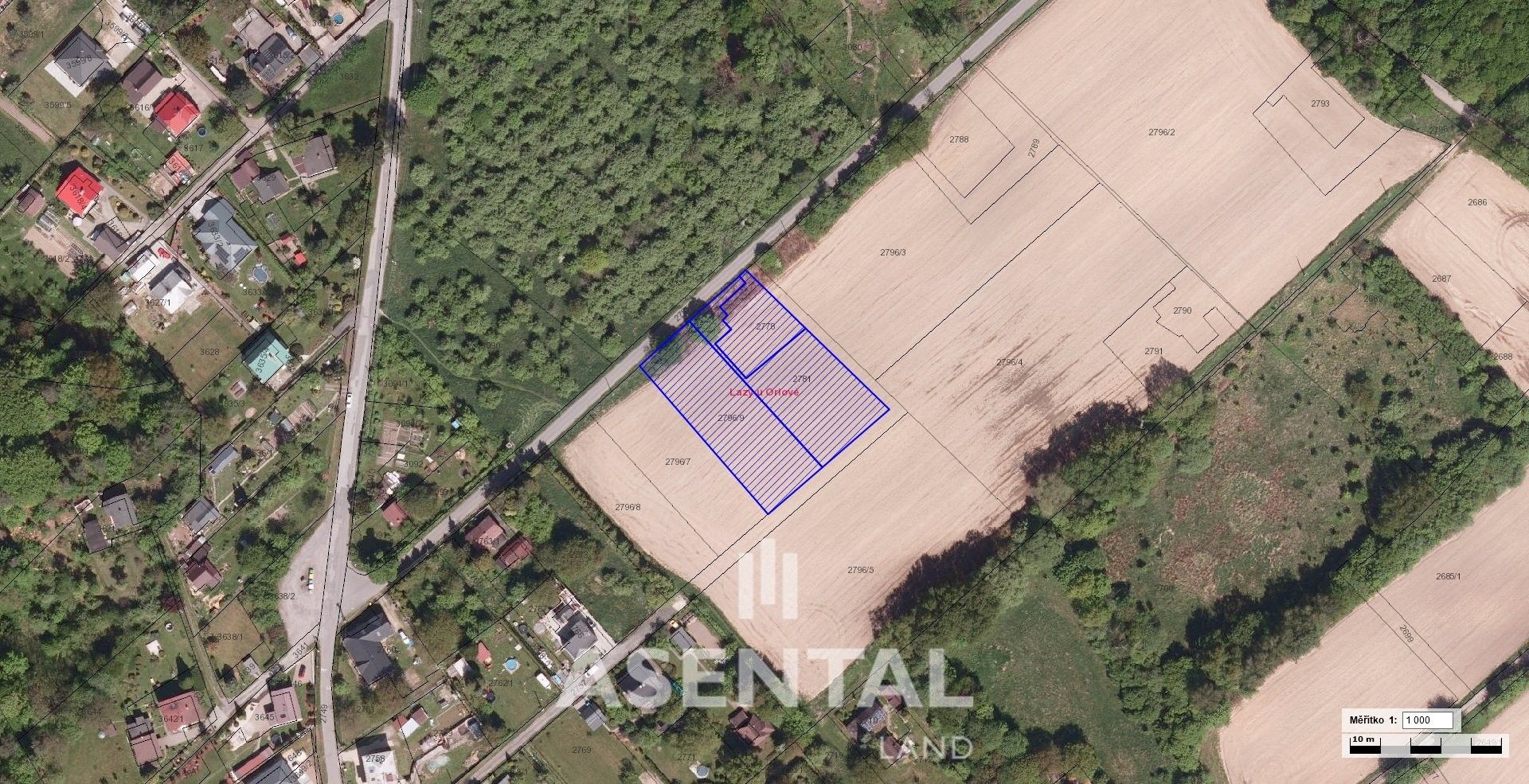 Prodej pozemek - V Zimném dole, Orlová - 2