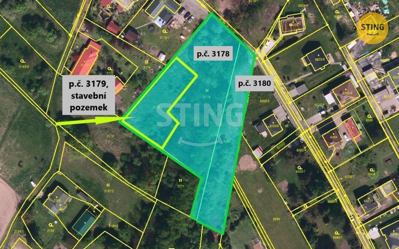 Pozemky pro bydlení, Radvanice, Ostrava, 5 079 m²