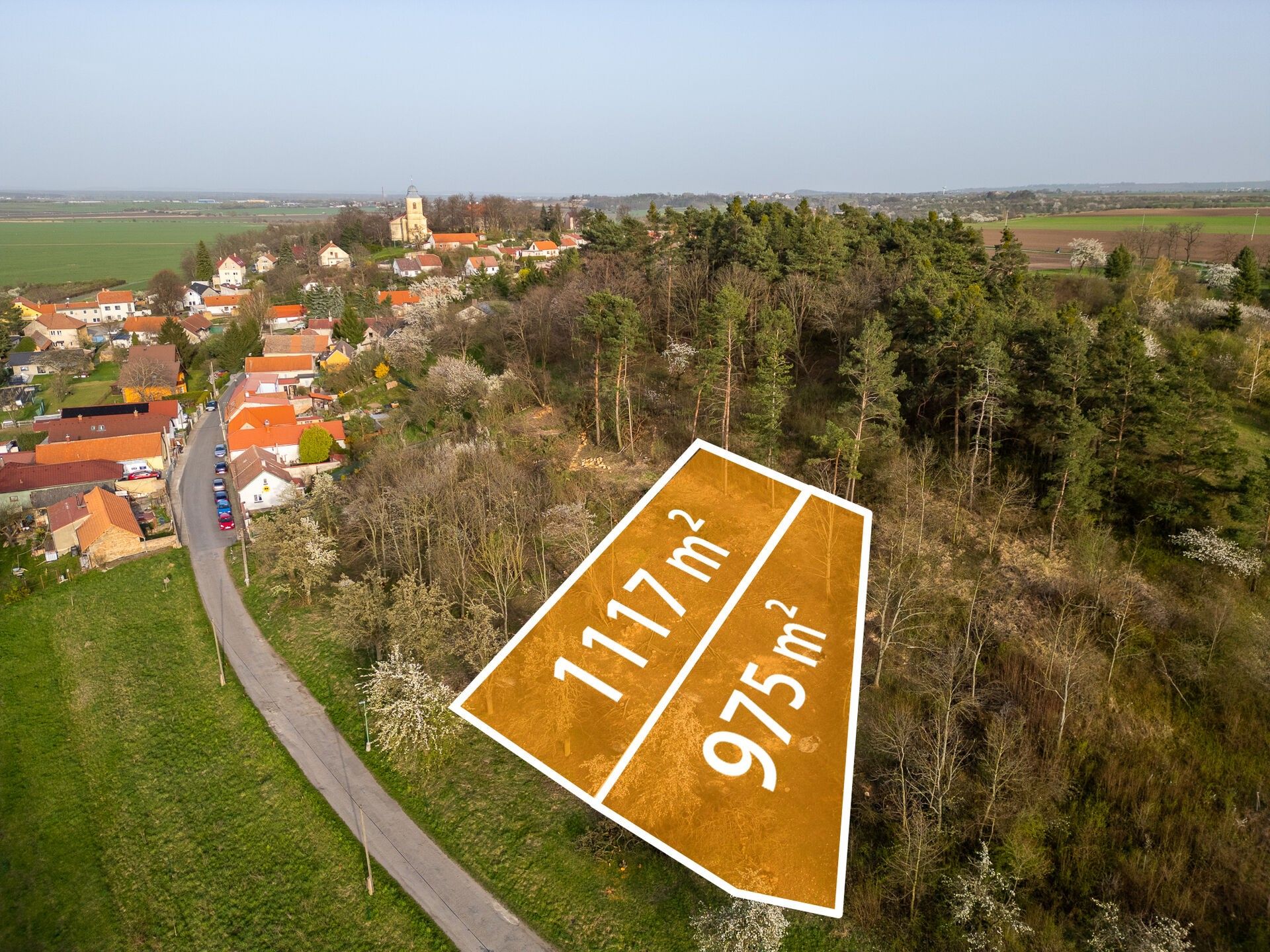 Pozemky pro bydlení, Dobřichov, 975 m²