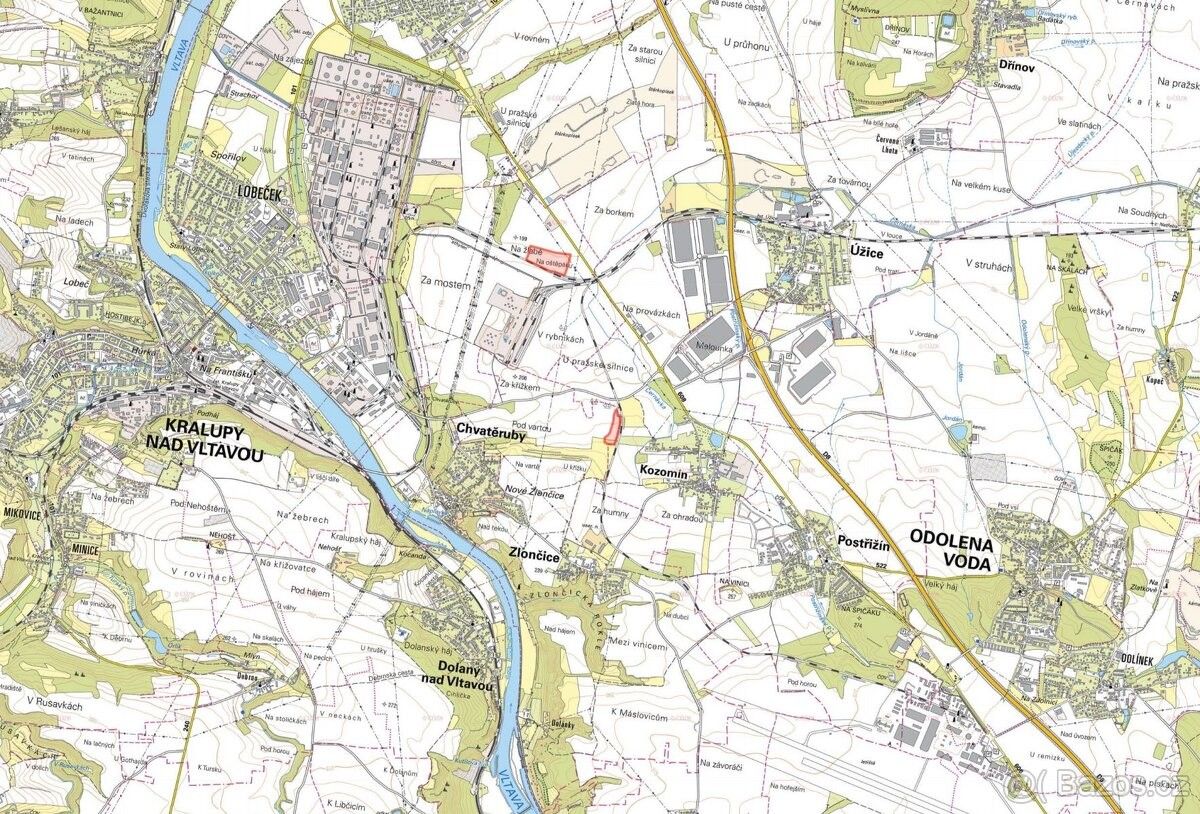 Prodej pozemek pro bydlení - Kralupy nad Vltavou, 278 01