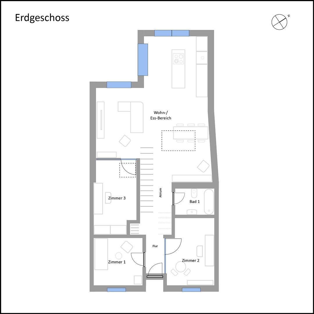 Rodinné domy, , Severní Porýní-Vestfálsko, 139 m² - 2