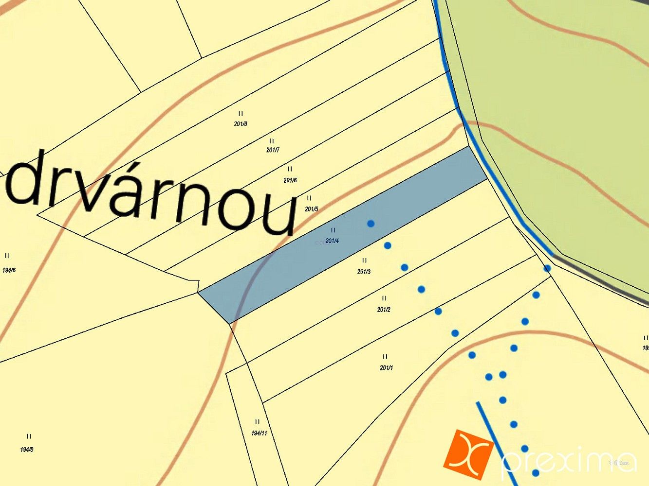 Pozemek · Jarošov nad Nežárkou, okres Jindřichův Hradec, Jihočeský kraj - 3
