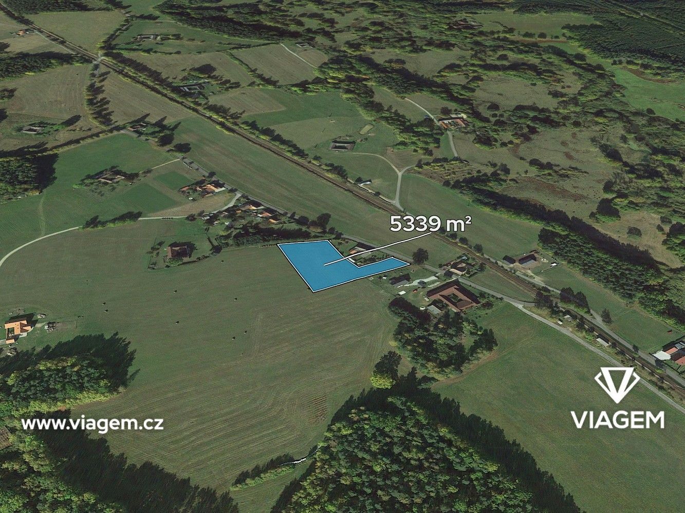 Zemědělské pozemky, Dvory nad Lužnicí, okres Jindřichův Hradec, Jihočeský kraj - 1