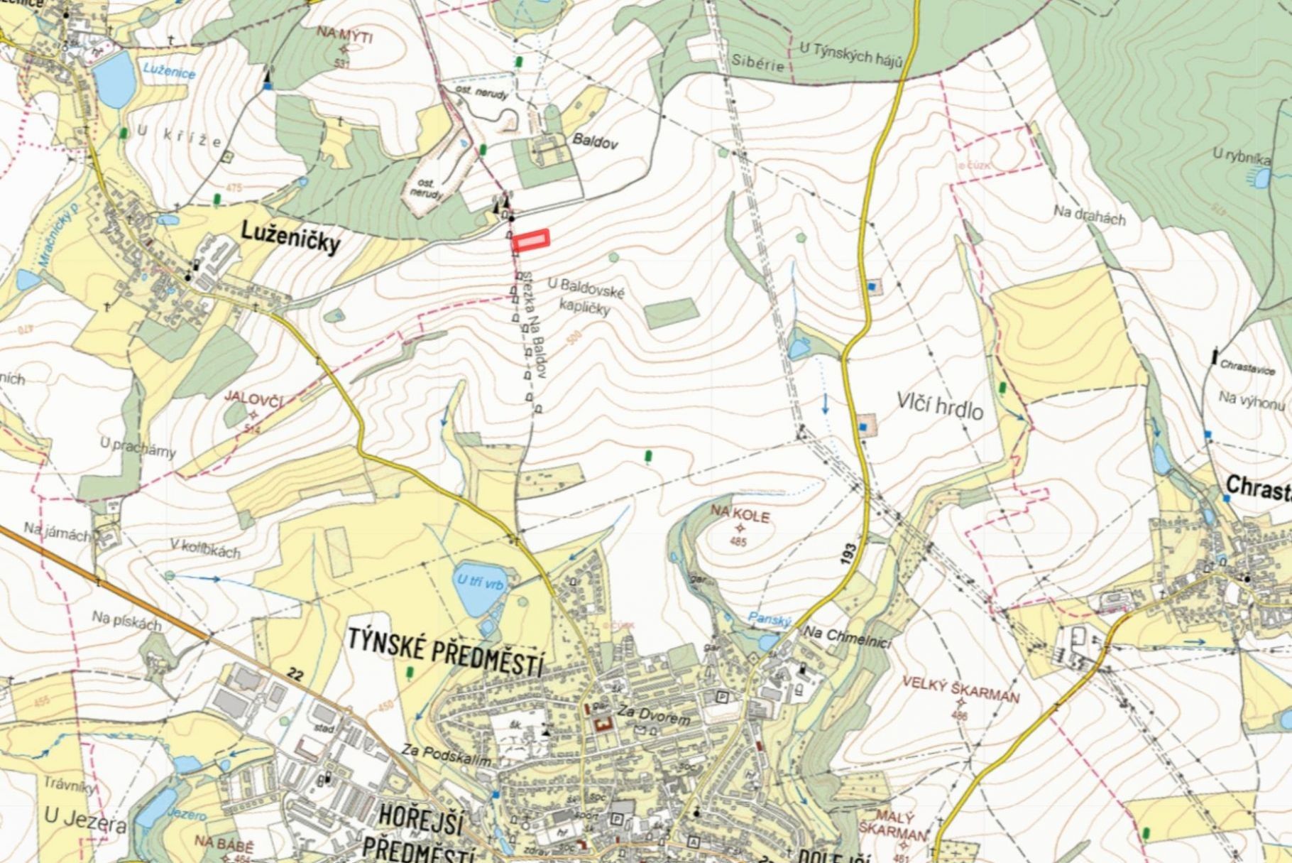 Prodej zemědělský pozemek - Domažlice Bezděkovské Předměstí - 2