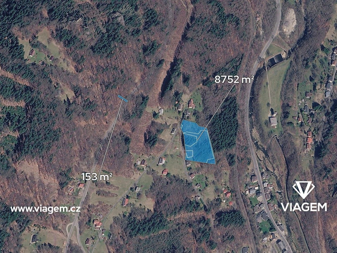 Prodej zahrada - Velké Hamry, okres Jablonec nad Nisou, Liberecký kraj - 2