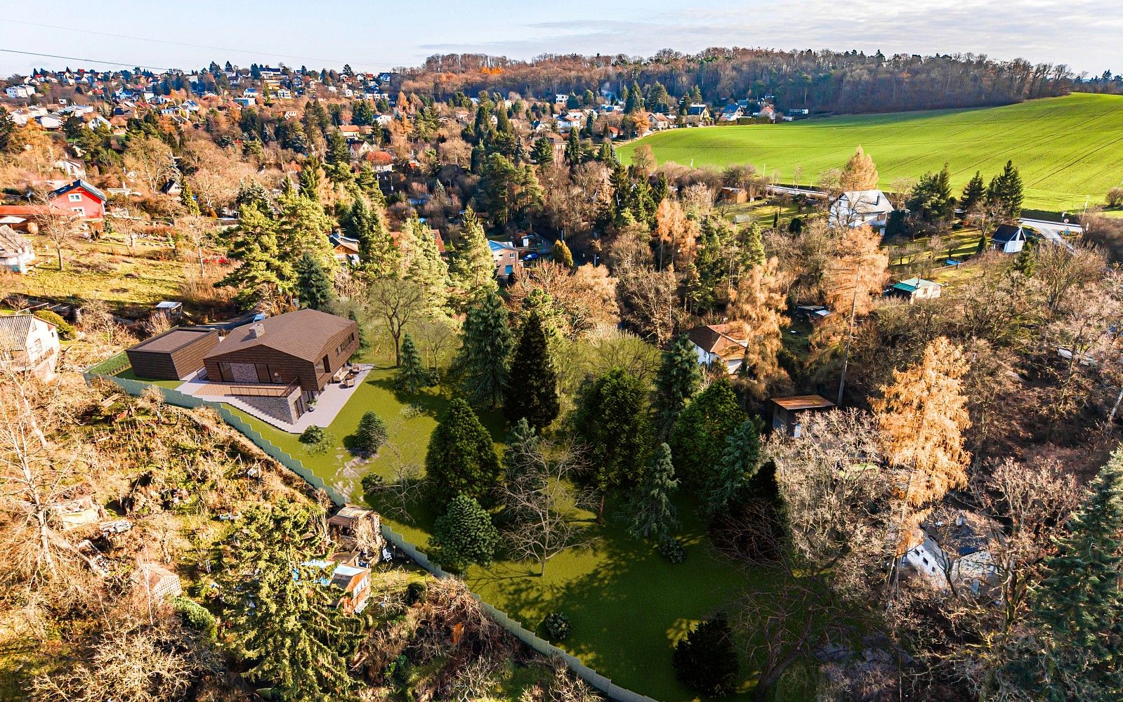 Pozemek pro bydlení · Zdiby - Brnky, okres Praha-východ, Středočeský kraj - 3