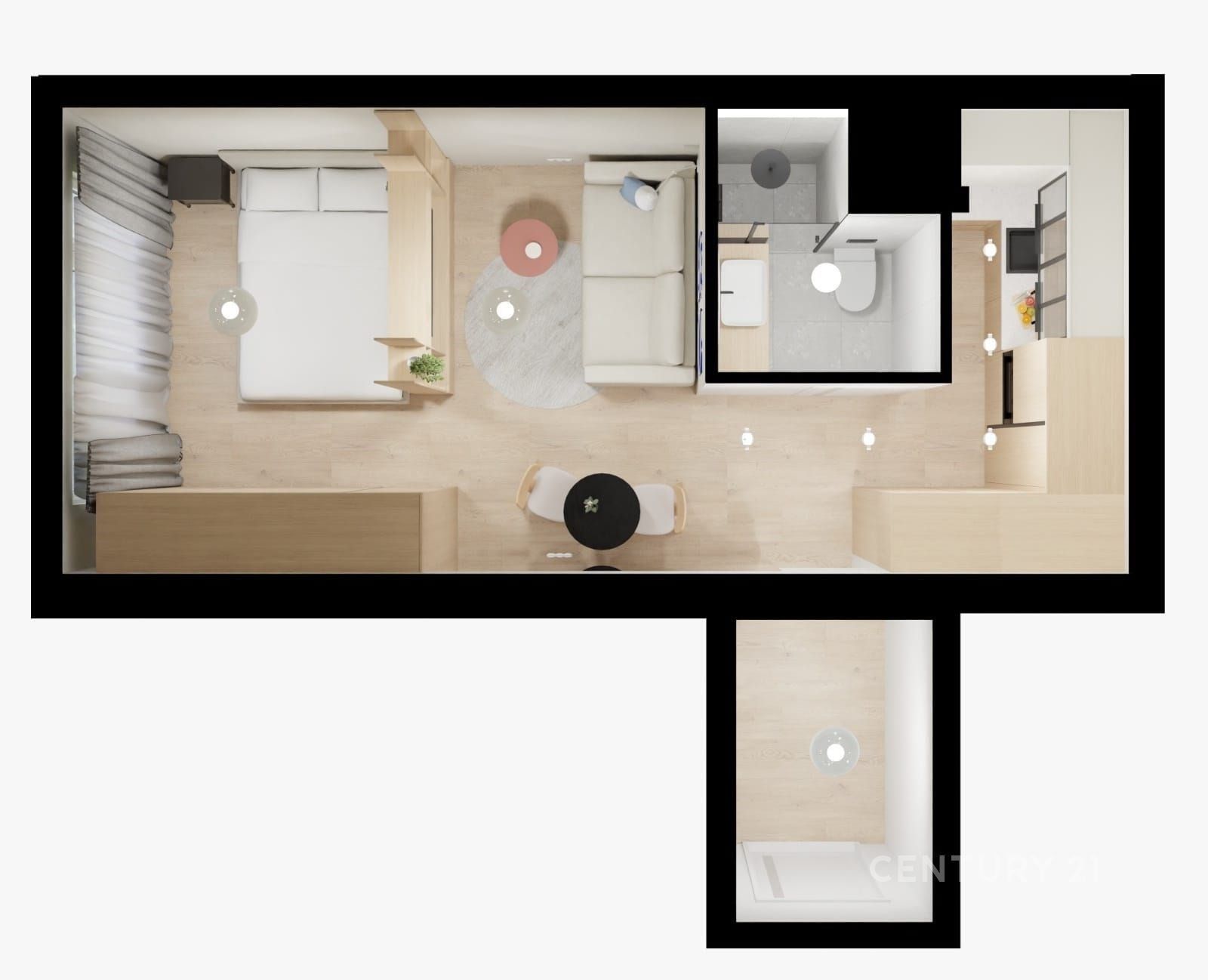 Prodej byt 1+kk - Svážná 1492, Most, 29 m² - 5