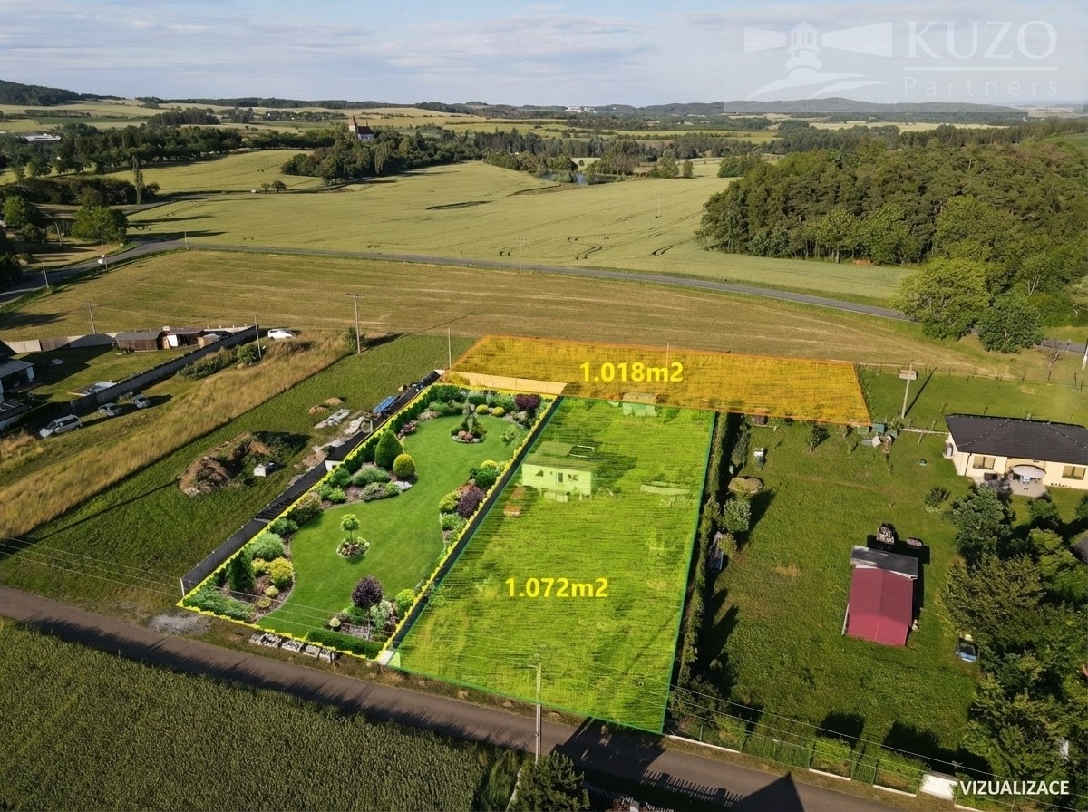 Pozemek pro bydlení · 1 072 m² · Modřovice - 4