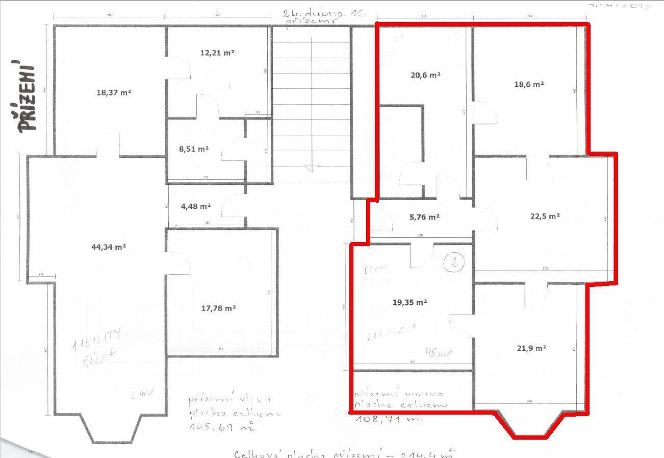 Obchodní prostory, Cheb, Karlovarský kraj, 115 m² - 2