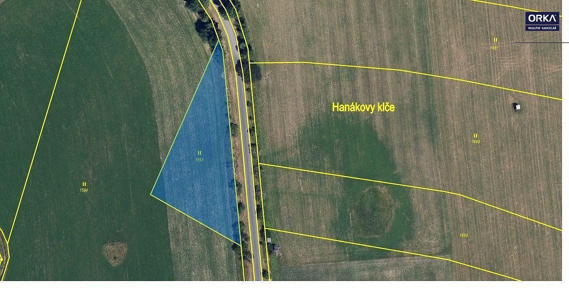 Prodej zemědělský pozemek - Velký Újezd, okres Olomouc, Olomoucký kraj - 2
