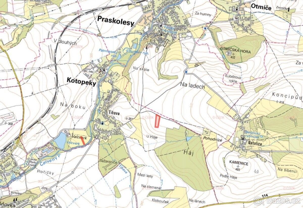 Prodej pozemek pro bydlení - Hořovice, 268 01