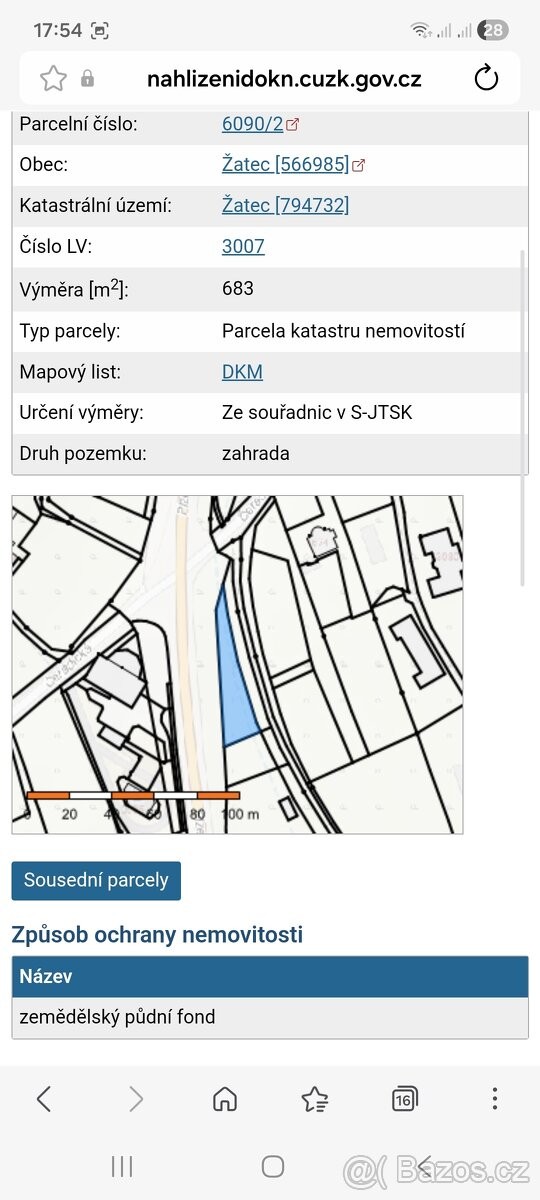 Pozemek pro bydlení · Žatec, 438 01 - 3