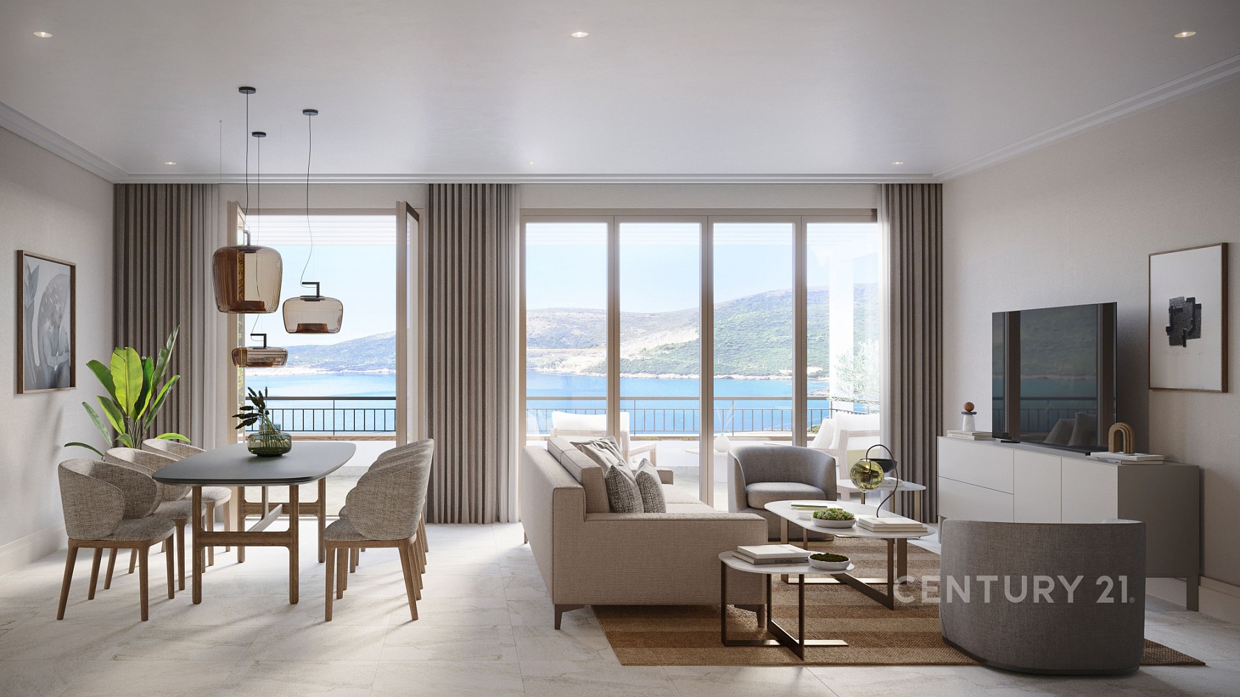 2+kk, Radovici, Tivat, Černá Hora, 70 m² - 1