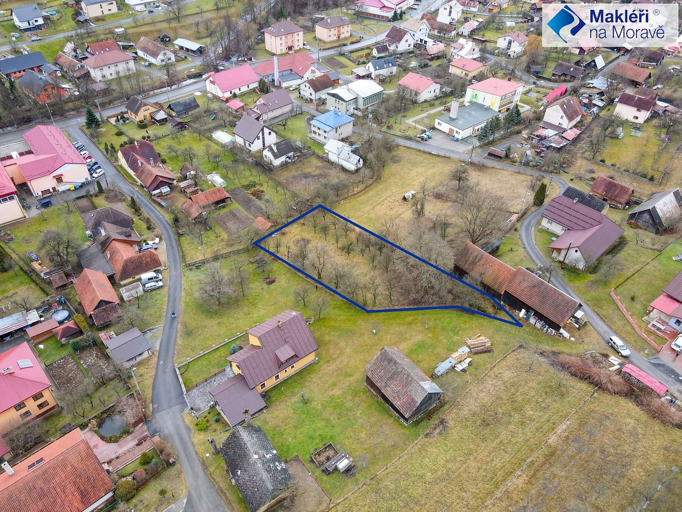 Prodej pozemek pro bydlení - Francova Lhota, okres Vsetín - 5
