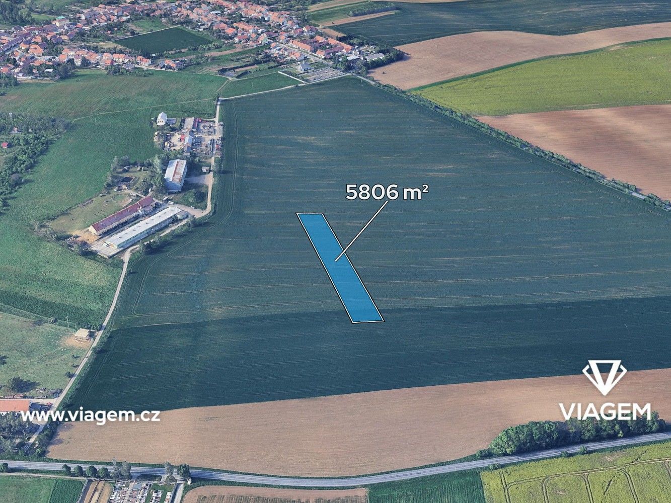 Zemědělský pozemek, 580 m²