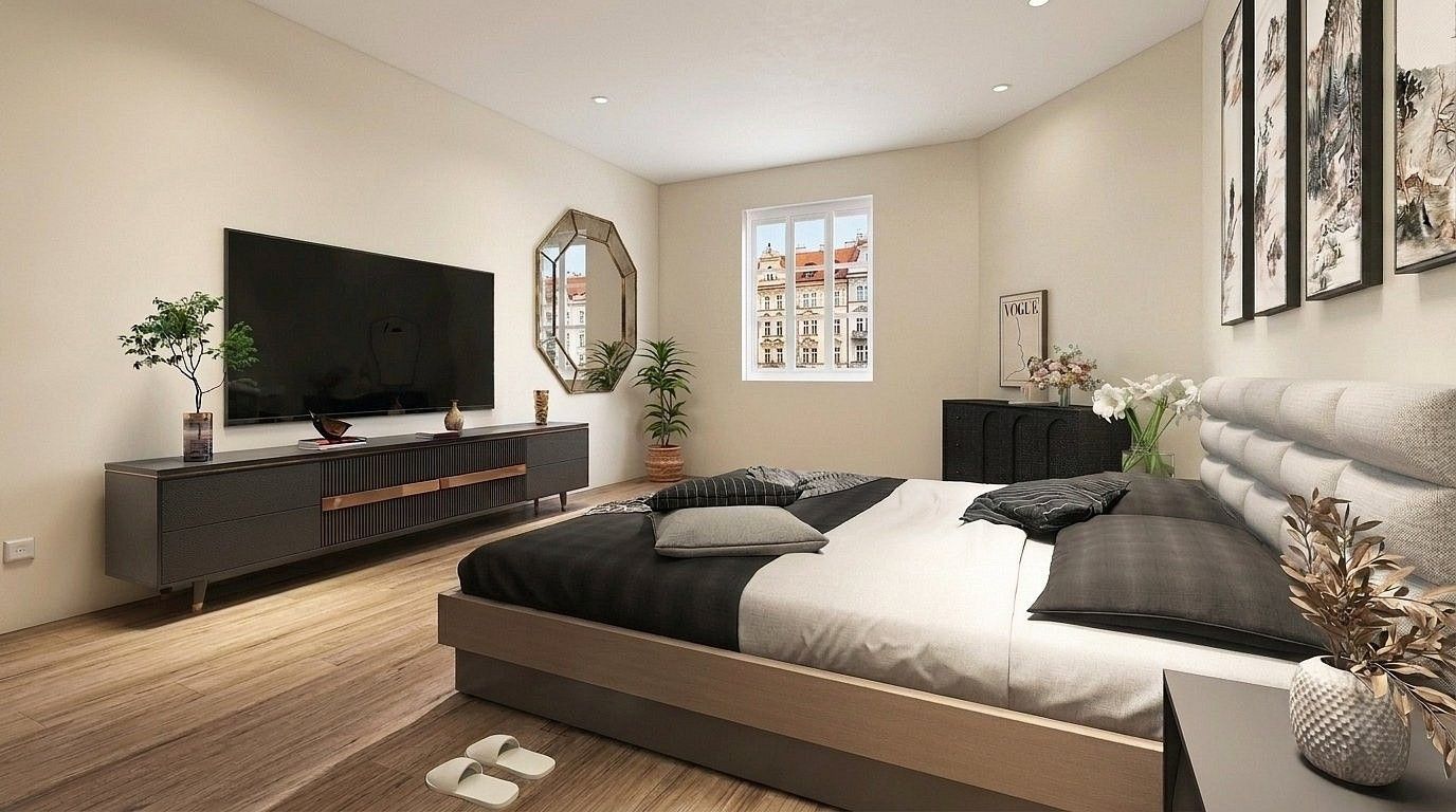 Byt 3+kk · 107 m² · Praha - Žižkov, okres Praha 3, Hlavní město Praha - 4