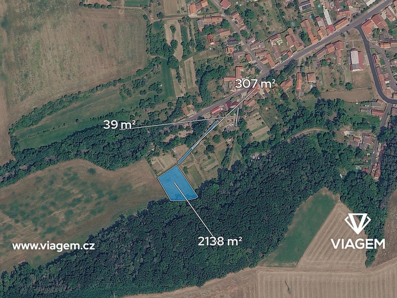 Prodej zahrada - Bechlín, okres Litoměřice, Ústecký kraj - 2