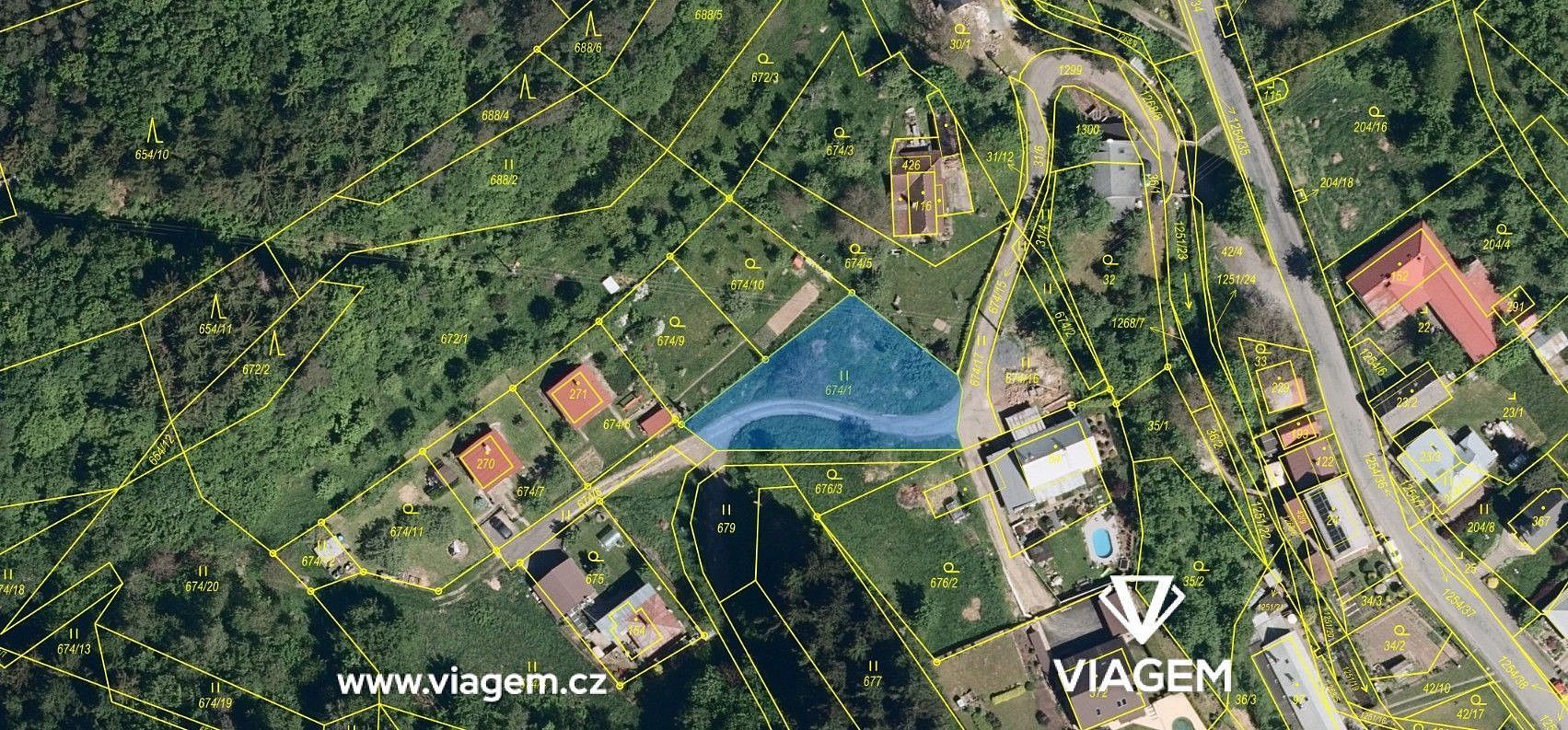 Pozemky pro bydlení, Podkopná Lhota, okres Zlín - 1
