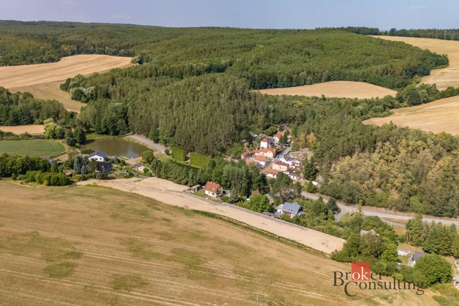 Pozemky pro bydlení, Hromnice, 801 m² - 1