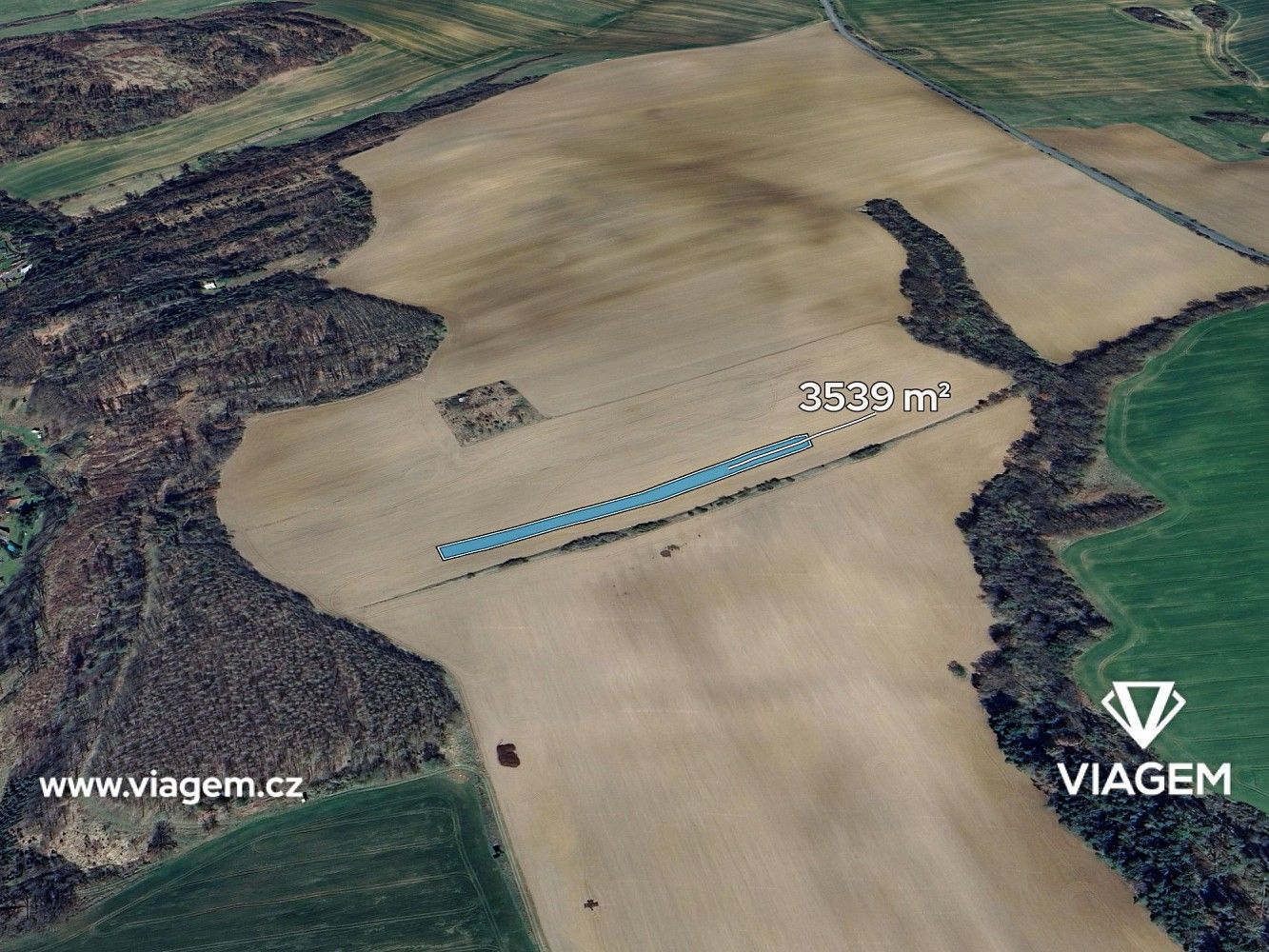 Zemědělský pozemek, 3 539 m²
