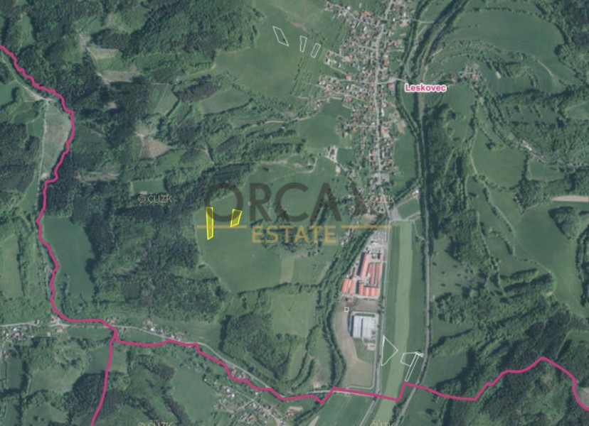 Stavební pozemek, Valašská Polanka – pohled 3