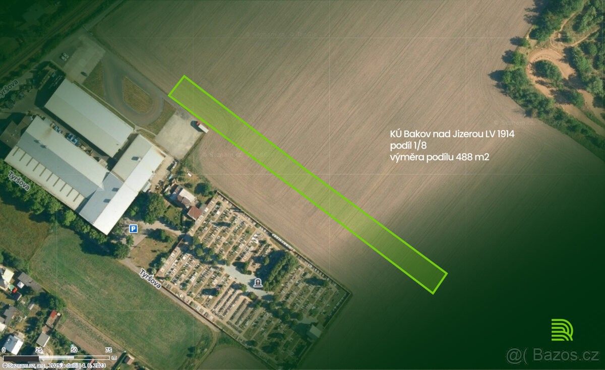 Pozemky pro bydlení, Bakov nad Jizerou, 294 01