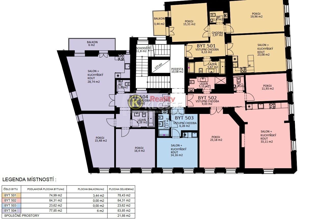 1+kk, Pštrossova, Praha, 24 m² - 2
