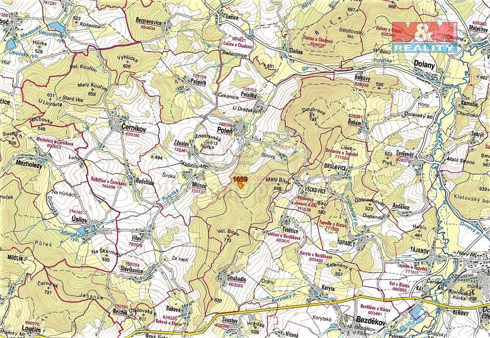 Prodej louka - Poleň, okres Klatovy, Plzeňský kraj - 5