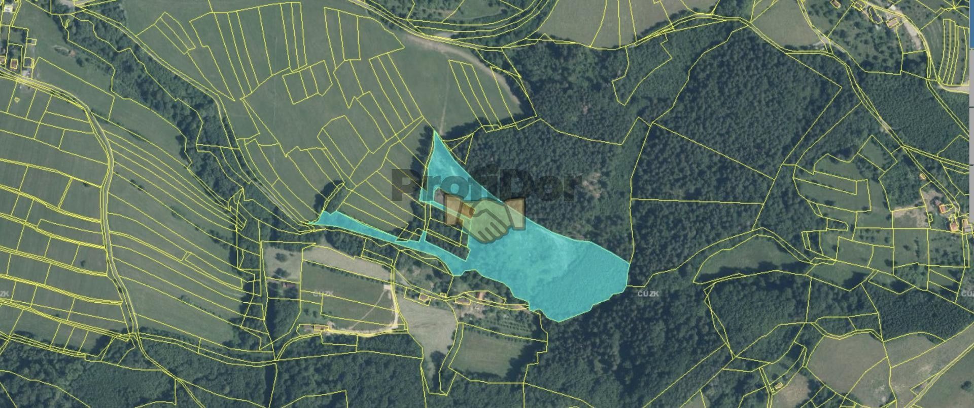 Prodej les - Jablůnka, 36 719 m²