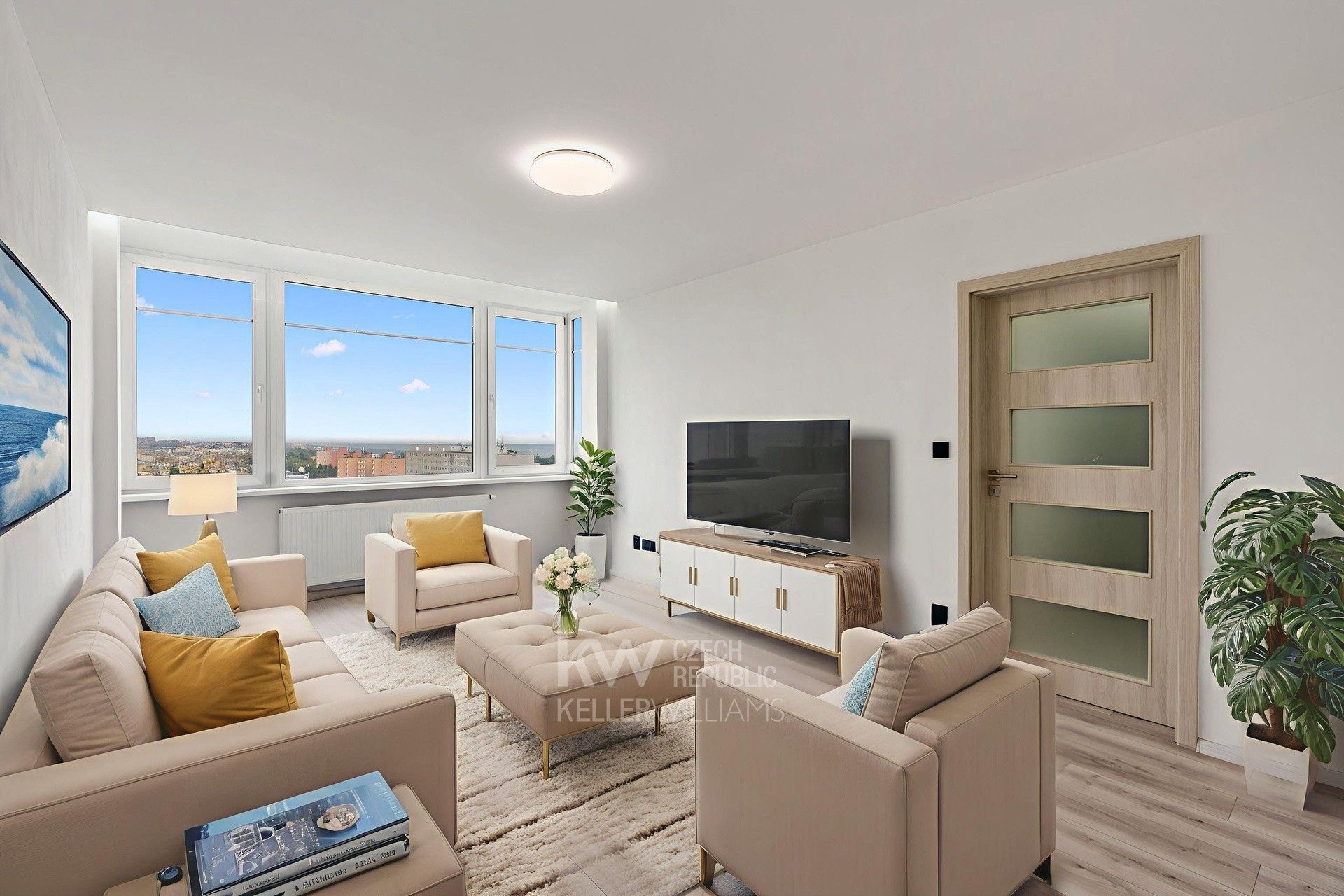 4+kk, Olštýnská, Praha, 91 m²