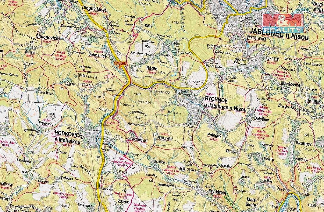 Prodej louka - Jeřmanice, okres Liberec, Liberecký kraj - 5