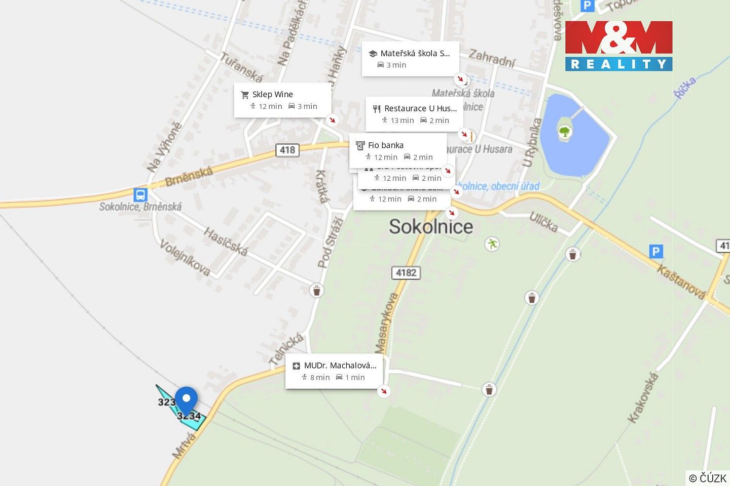 Pronájem pozemek - Sokolnice, okres Brno-venkov, Jihomoravský kraj - 5