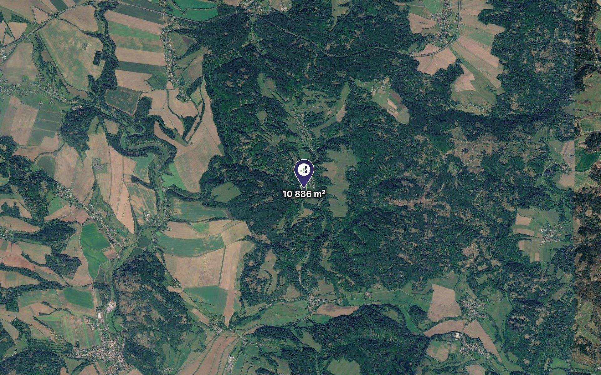 Louky, Městečko Trnávka, 3 629 m² - 2