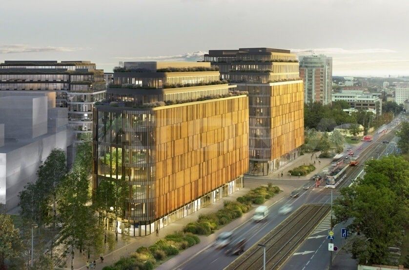 Kanceláře, Vinohradská, Praha, 1 244 m² - 1