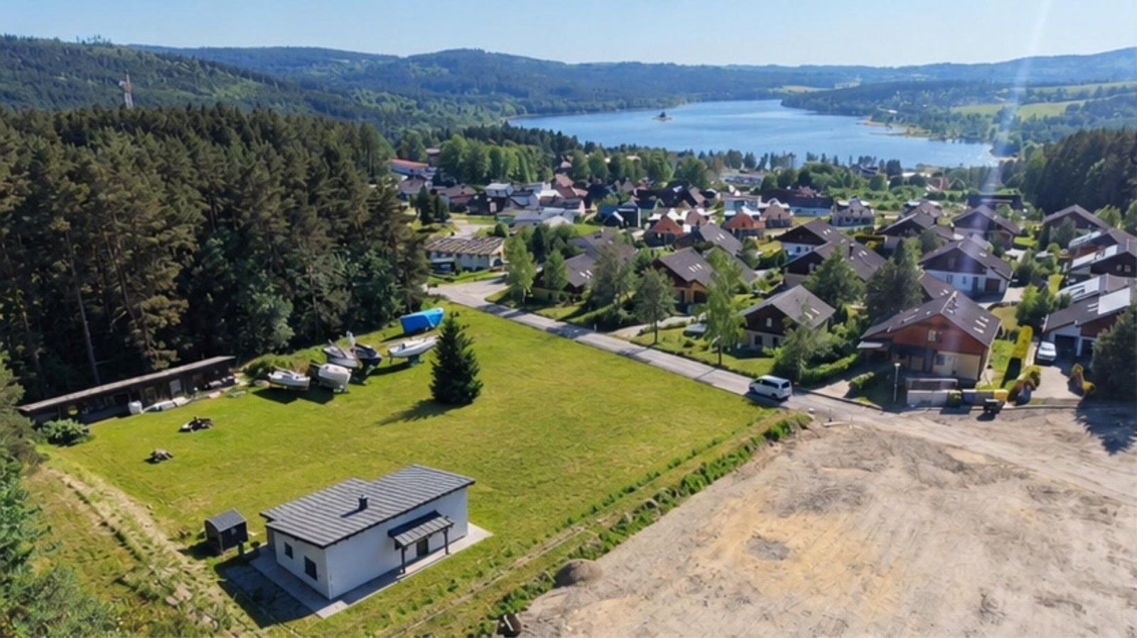Pozemky pro bydlení, Lipno nad Vltavou, 699 m² - 2